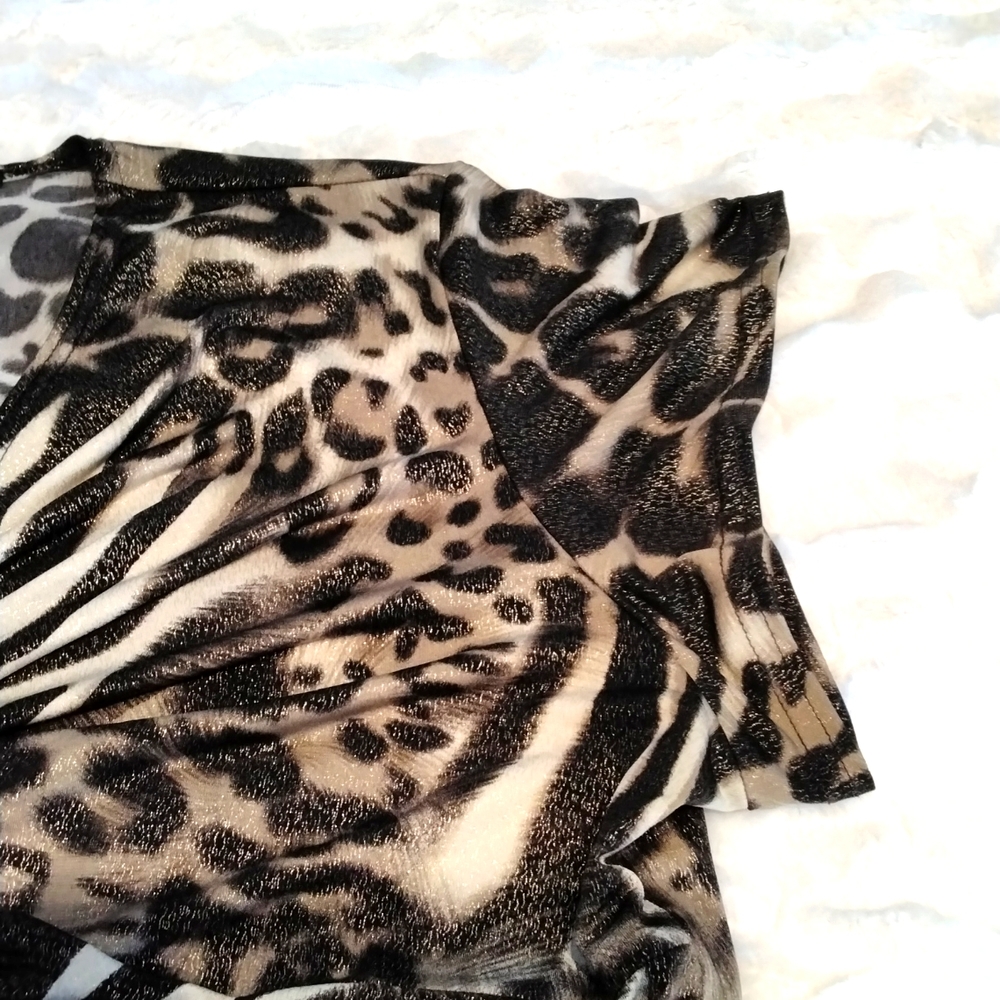 Animal print top by Contempo - Picture 8 of 11